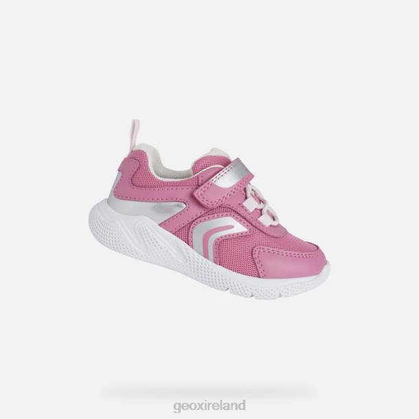 Geox 0ZTB1558 Fuchsia/Silver Sprintye Baby