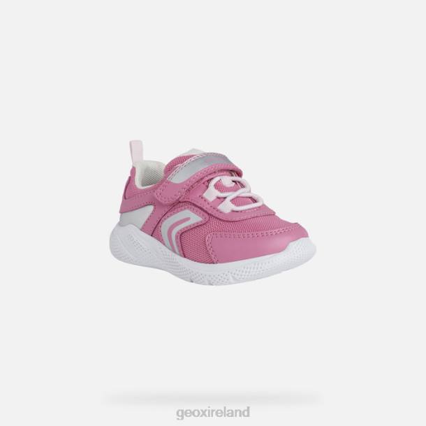 Geox 0ZTB1558 Fuchsia/Silver Sprintye Baby