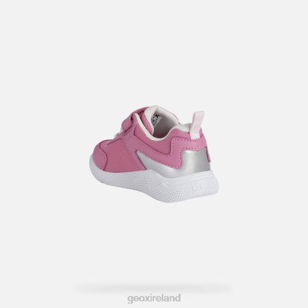 Geox 0ZTB1558 Fuchsia/Silver Sprintye Baby