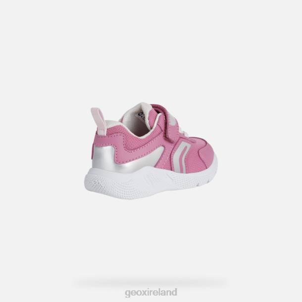 Geox 0ZTB1558 Fuchsia/Silver Sprintye Baby