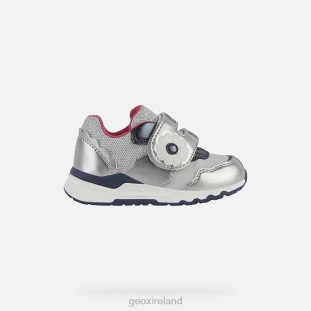 Geox 0ZTB1569 Silver/Navy Pyrip Toddler
