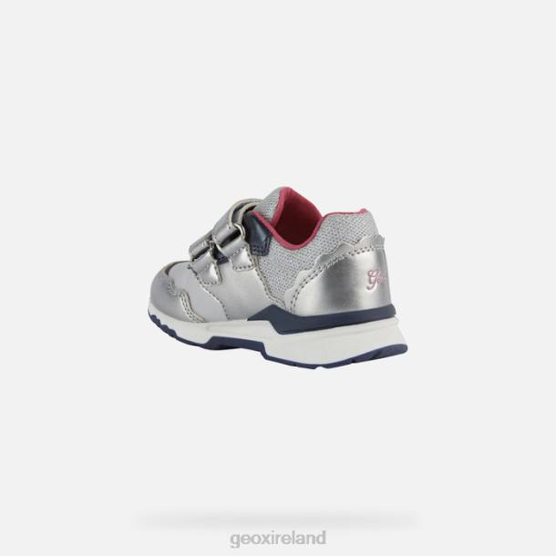 Geox 0ZTB1569 Silver/Navy Pyrip Toddler