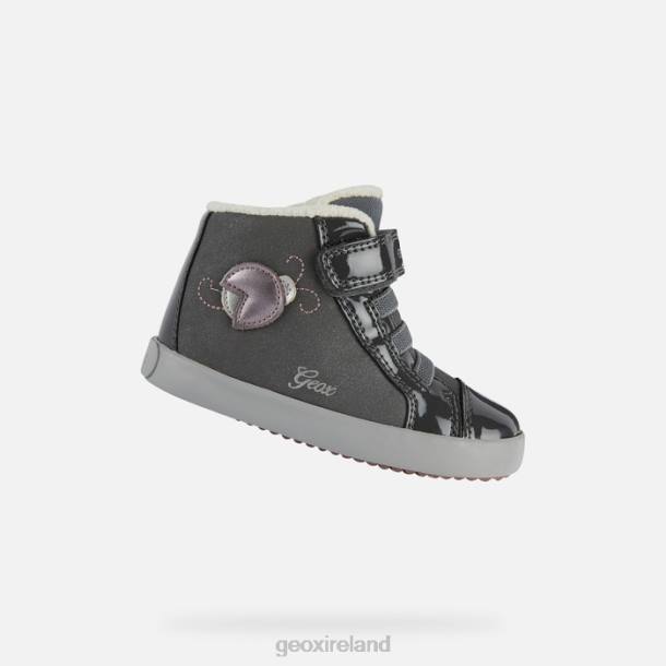 Geox 0ZTB1571 Dark Grey/Light Prune Gisli Toddler