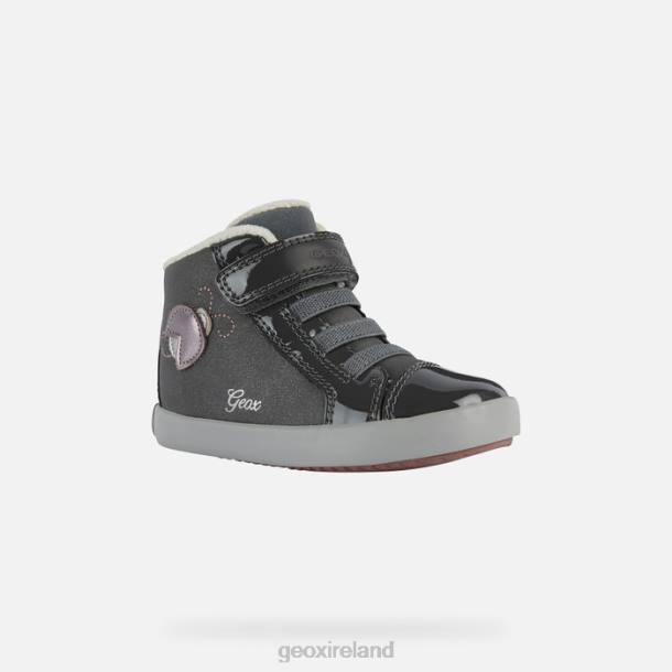 Geox 0ZTB1571 Dark Grey/Light Prune Gisli Toddler