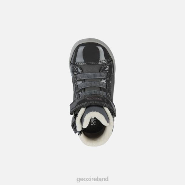 Geox 0ZTB1571 Dark Grey/Light Prune Gisli Toddler
