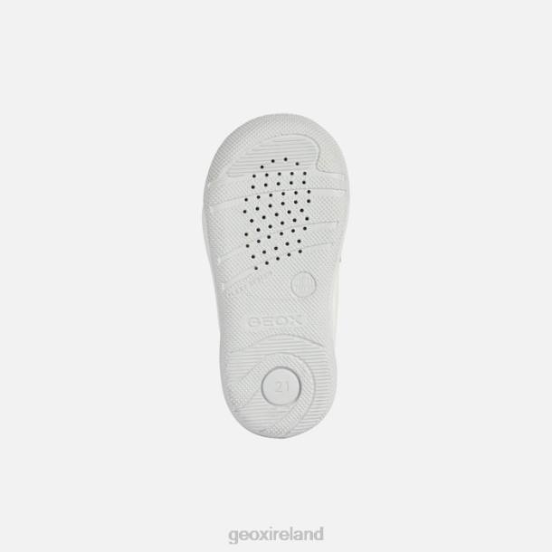 Geox 0ZTB1596 White/Red New Flick Baby