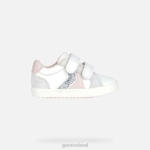 Geox 0ZTB2015 White/Light Rose Kilwi Toddler