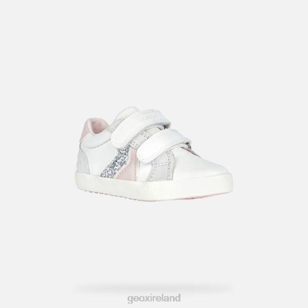 Geox 0ZTB2015 White/Light Rose Kilwi Toddler