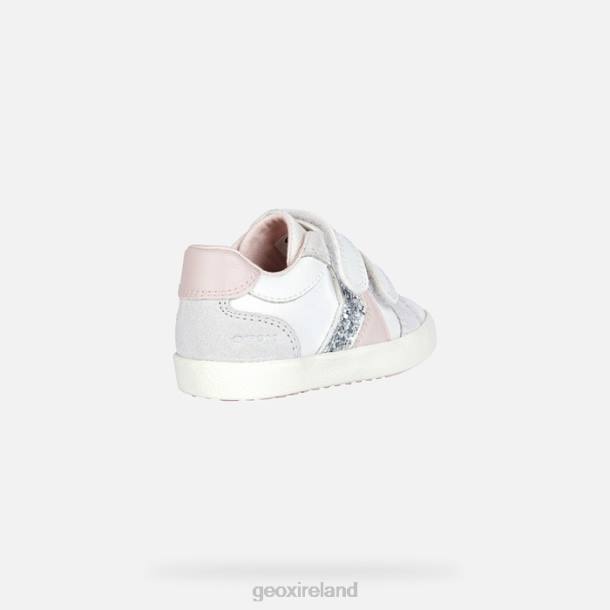 Geox 0ZTB2015 White/Light Rose Kilwi Toddler