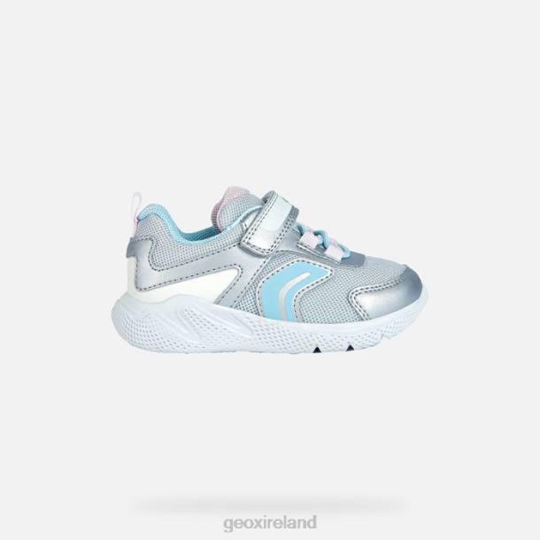 Geox 0ZTB2016 Silver/Sky Sprintye Baby