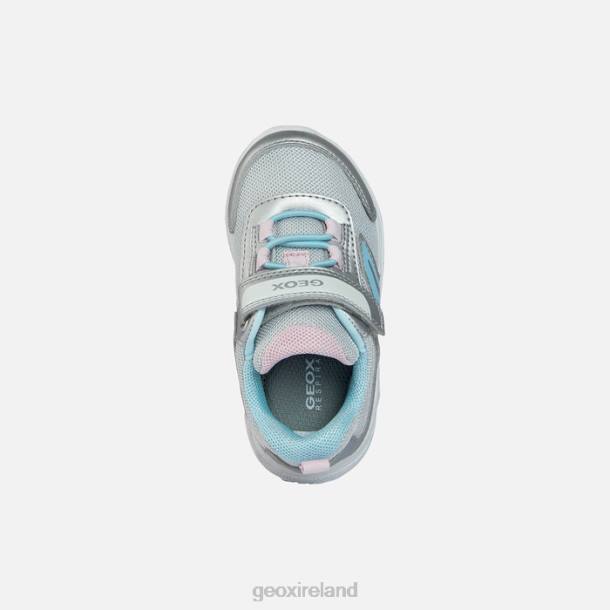 Geox 0ZTB2016 Silver/Sky Sprintye Baby