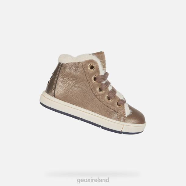 Geox 0ZTB2030 Smoke Grey/Off White Trottola Toddler