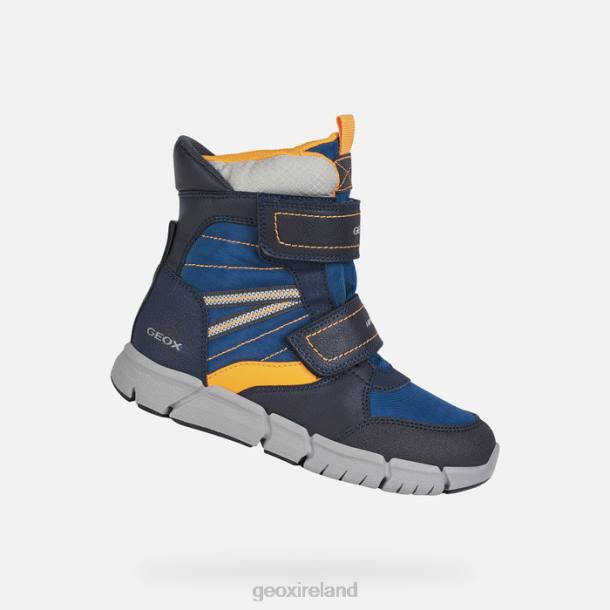 Geox 0ZTB1390 Navy/Orange Flexyper Abx Boy