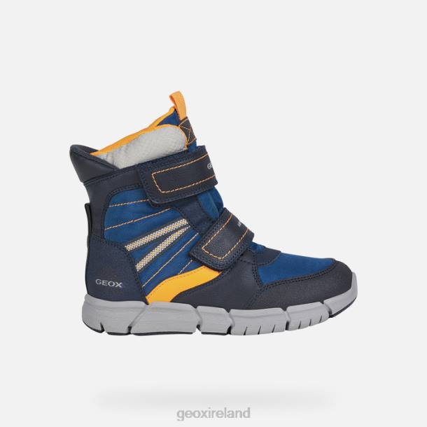 Geox 0ZTB1390 Navy/Orange Flexyper Abx Boy