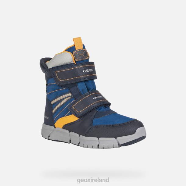 Geox 0ZTB1390 Navy/Orange Flexyper Abx Boy
