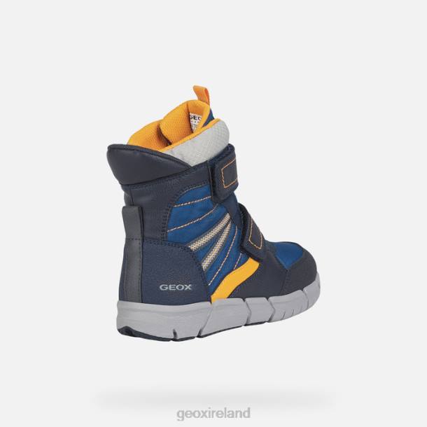 Geox 0ZTB1390 Navy/Orange Flexyper Abx Boy