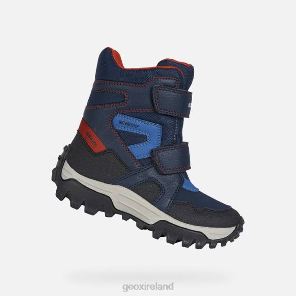 Geox 0ZTB1403 Navy/Red Himalaya Boy