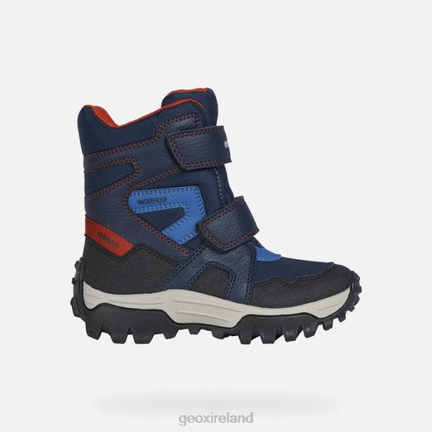 Geox 0ZTB1403 Navy/Red Himalaya Boy