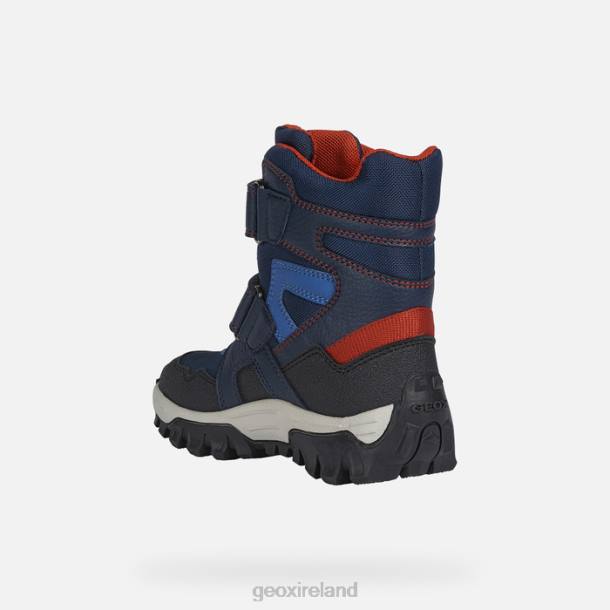 Geox 0ZTB1403 Navy/Red Himalaya Boy