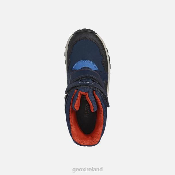 Geox 0ZTB1403 Navy/Red Himalaya Boy