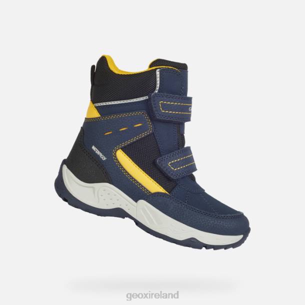 Geox 0ZTB1415 Navy/Yellow Sentiero Boy