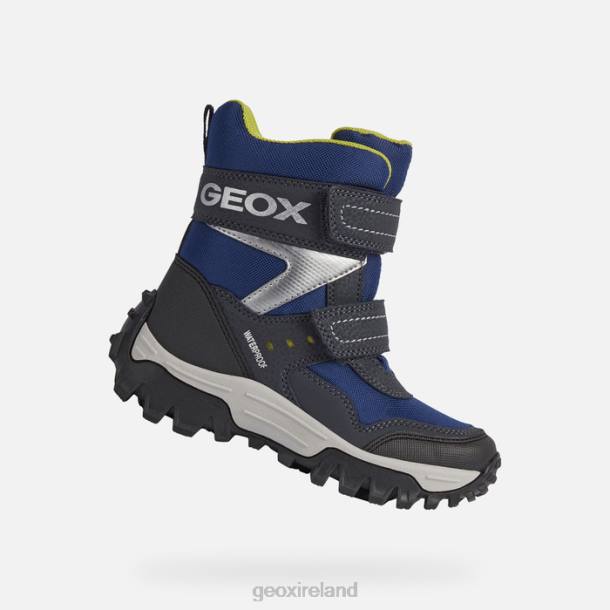 Geox 0ZTB1419 Navy/Lime Himalaya Boy