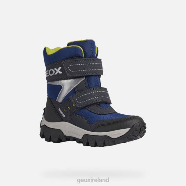 Geox 0ZTB1419 Navy/Lime Himalaya Boy