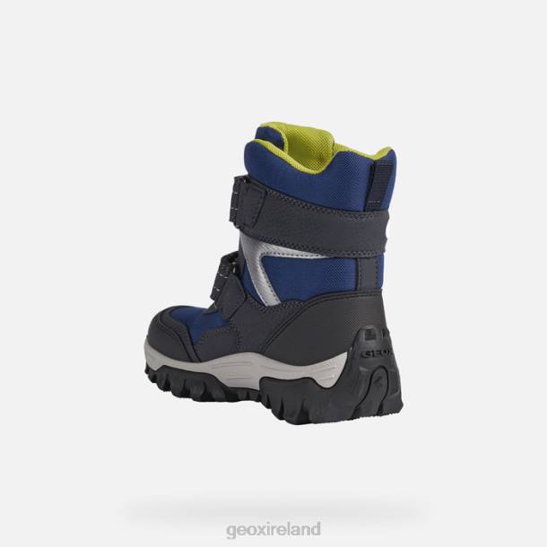 Geox 0ZTB1419 Navy/Lime Himalaya Boy