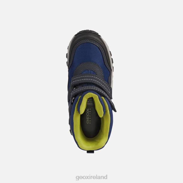 Geox 0ZTB1419 Navy/Lime Himalaya Boy