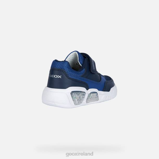 Geox 0ZTB1084 Navy/Avio Illuminus Junior