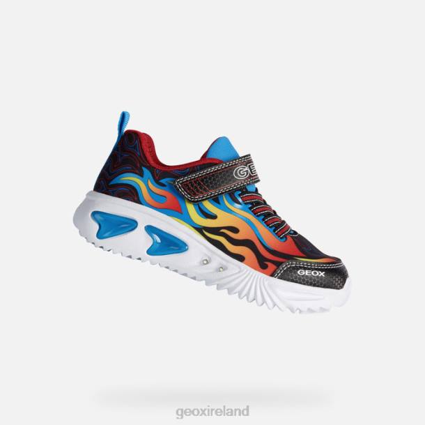 Geox 0ZTB1262 Black/Sky Assister Boy