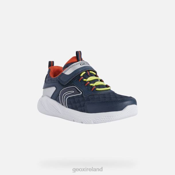 Geox 0ZTB1353 Navy/Orange Sprintye Boy