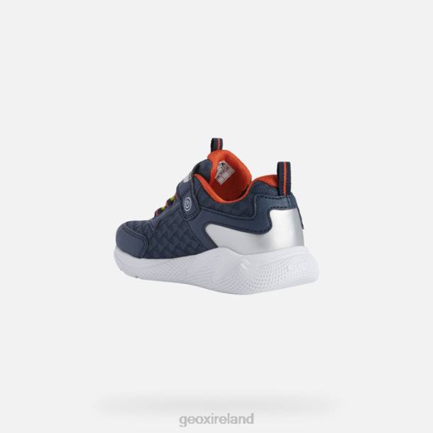 Geox 0ZTB1353 Navy/Orange Sprintye Boy