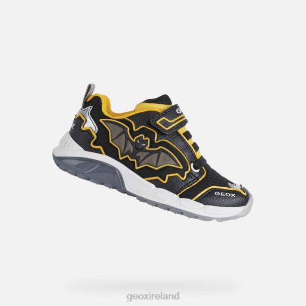Geox 0ZTB1374 Black/Yellow Spaziale Boy