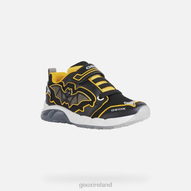 Geox 0ZTB1374 Black/Yellow Spaziale Boy