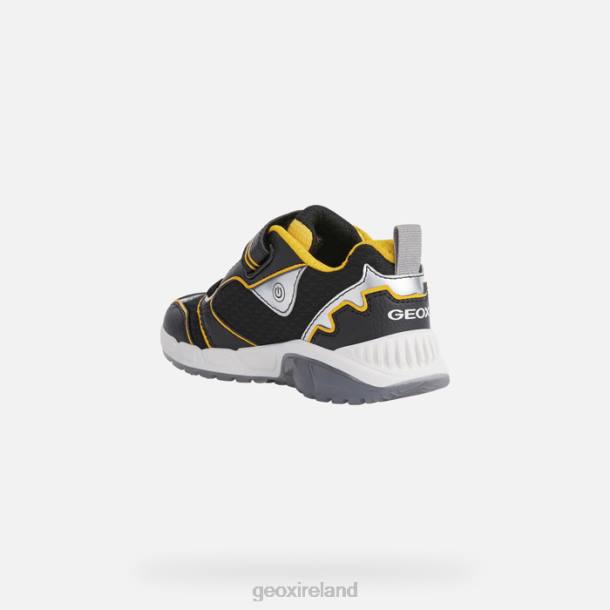 Geox 0ZTB1374 Black/Yellow Spaziale Boy