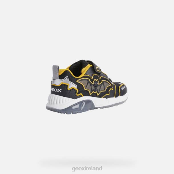 Geox 0ZTB1374 Black/Yellow Spaziale Boy