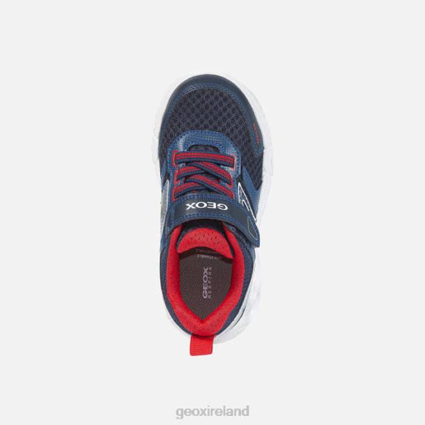 Geox 0ZTB1381 Navy/Red Wroom Boy