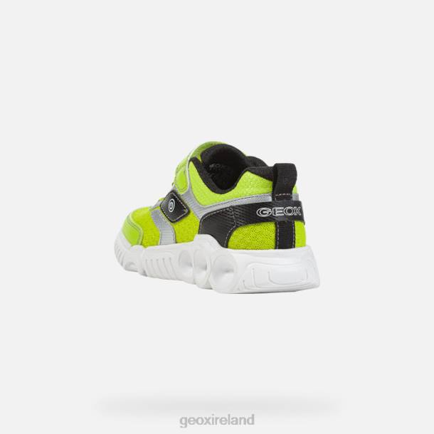Geox 0ZTB1382 Lime/Black Wroom Boy