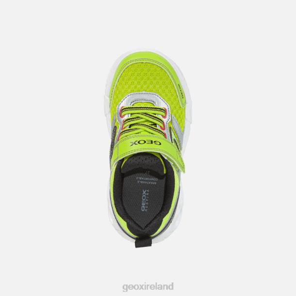 Geox 0ZTB1382 Lime/Black Wroom Boy