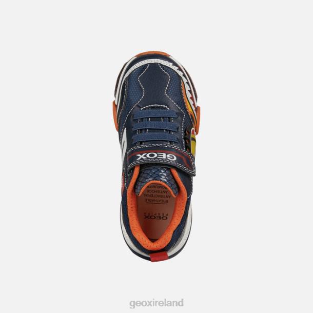 Geox 0ZTB1398 Navy/Orange Bayonyc Boy