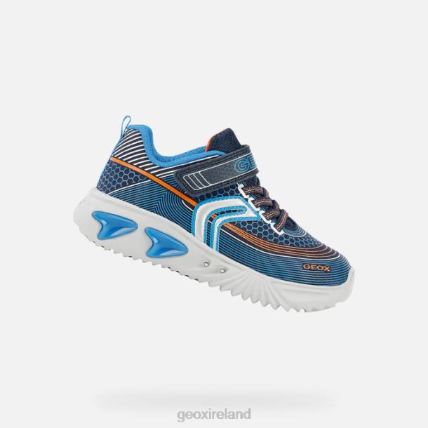 Geox 0ZTB1404 Navy/Silver Assister Boy