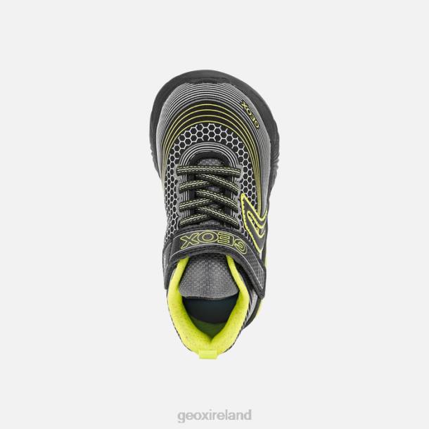 Geox 0ZTB1405 Black/Lime Assister Boy