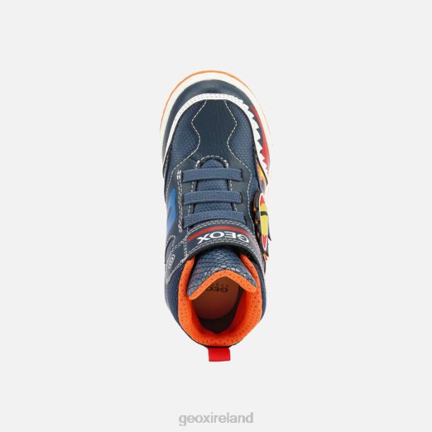 Geox 0ZTB1416 Navy/Orange Inek Boy