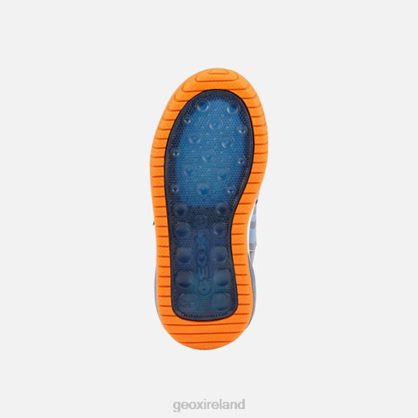 Geox 0ZTB1416 Navy/Orange Inek Boy