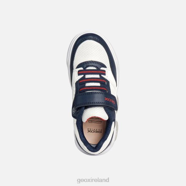 Geox 0ZTB1897 Navy/White Illuminus Junior