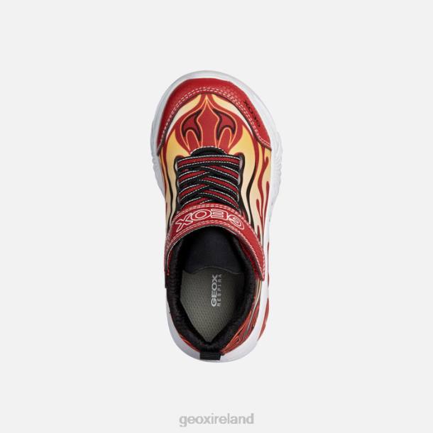 Geox 0ZTB1943 Red/Black Assister Boy