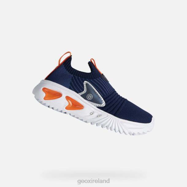 Geox 0ZTB1982 Navy/Orange Assister Boy