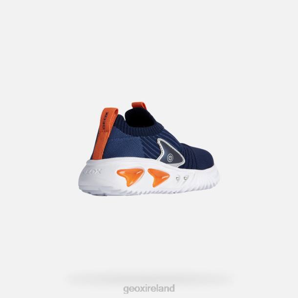 Geox 0ZTB1982 Navy/Orange Assister Boy