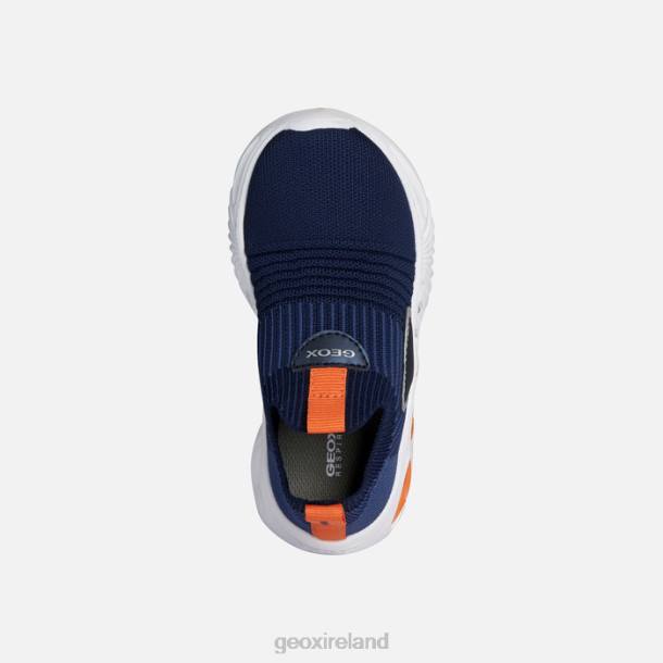 Geox 0ZTB1982 Navy/Orange Assister Boy